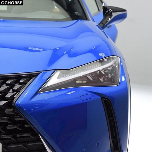 2X Car Headlight Self Healing Protective Film Protection Transparent TPU Decal Sticker for Lexus ES NX CT GS IS LC LS RX UX