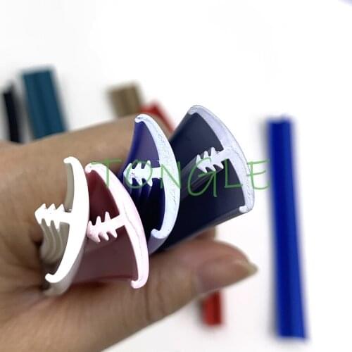 32.8ft 10m Length 18mm Width Plastic Edging T-Molding T Moulding For Arcade MAME Game Machine Cabinet Chrome/Black 10 Colors