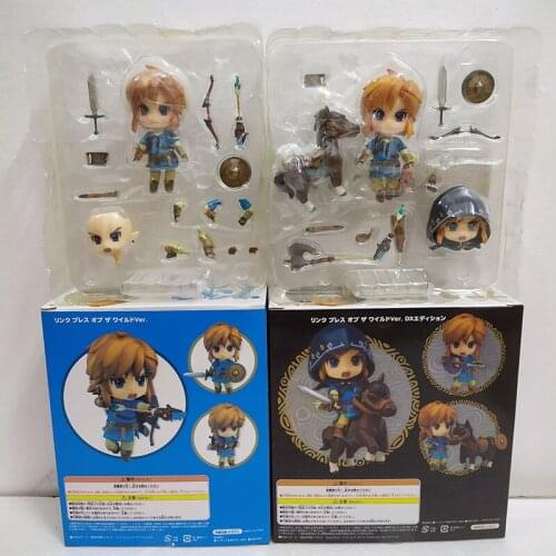 733 DX Zelda Figure Breath of the Wild Ver DX Edition Deluxe Version Zelda Action Figure Collectable Model Toy Doll