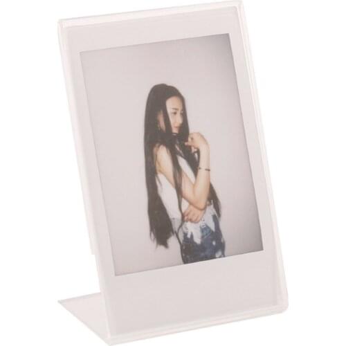 For Fujifilm Instax 11/9 Film Mini Acrylic Photo Frame Papers Picture Artwork Frames Decoration Transparent Stand 88*65*10mm
