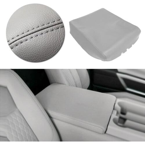 Car Microfiber Accessories Center Control Armrest Pad Leather Cover Trim For Nissan Titan 2004 05 06 07 08 09 10 11 12 13 2014