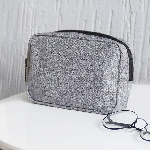 Digital Storage Bag Waterproof Electronic Accessories Organizer Pouch for Cable Power Bank Charger Earphone