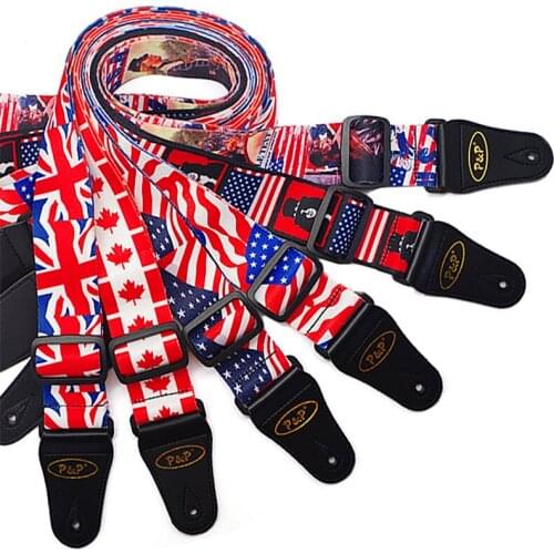 Guitarra Guitar Strap For Electric /Acoustic Guitar or Bass Strap Dacron Material Belt Guitar Accessorie & Parts strap guitar