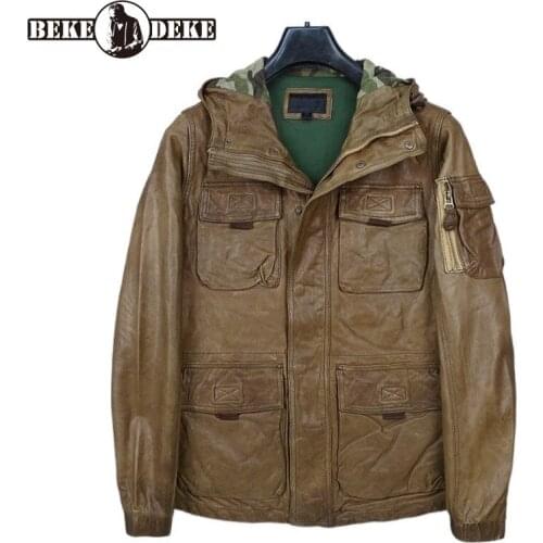 British Style 2021 Autumn New Mens Hooded Zippers Slim Jackets Long Sleeve Pockets Solid Casual Straight Fashion Male Outerwear