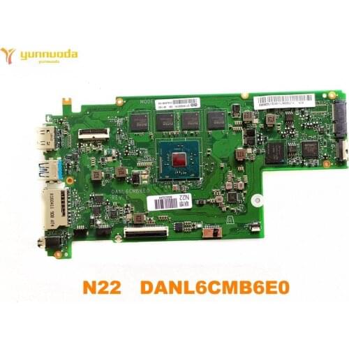 Original for Lenovo N22 laptop motherboard N22 DANL6CMB6E0 tested good free shipping