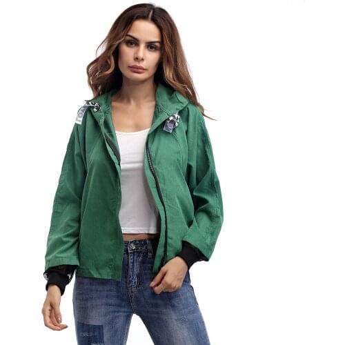 Autumn and Winter Coat Woman Fashion V-neck Slim Woman Long Coat Solid Pockets Zippers Comfortable Female Coat