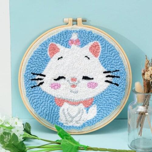 Punch Needle Pen Magic Embroidery cross stitch kits embroidery needlework sets fabric DIY Crafts Sewing Accessories tools frame