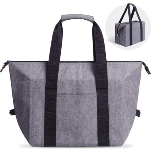 Portable Lunch Bag New Thermal Insulated Lunch Bag For Women Girls Portable Carry Tote Cooler Lunch Box Insulated Bag