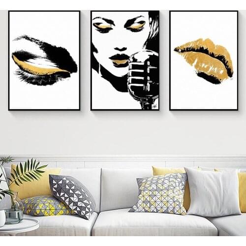 Simple Personality Character Canvas Painting Abstract Portrait Artistic Poster Living Room Bedroom Wall Decor Aesthetic Picture
