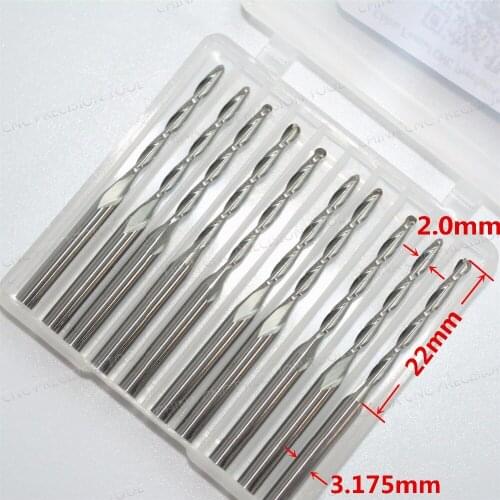 3.175mm*2.0mm*22mm,Freeshipping CNC solid carbide End Mill,2 flutes ball nose router bit,wood tool,Relief Milling Cutter