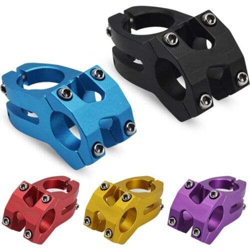 Aluminum Hollow MTB Bicycle Stem Fitting 31.8mm Road Bike Speed Drop Short Stem Folding Bike Stem Mountain Bike Hollow Stem