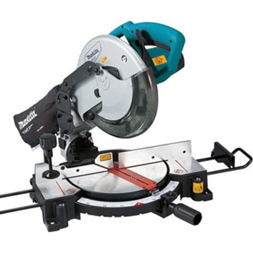 Makita1500W aluminum machine oblique saw 10 inch aluminum alloy wood multi-purpose 45 degree miter saw aluminum machine
