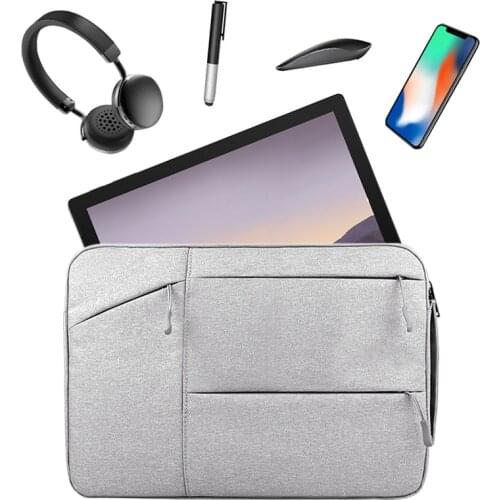 Business Handbag Sleeve For Microsoft Surface Pro 7 6 5 4 X 12.3 Laptop Bag Pro7 Pro6 Pro5 Tablet PC Protective Cover Pouch Case