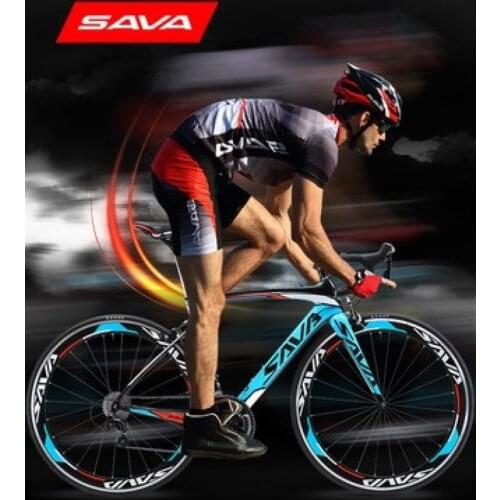 Hot Sale Wholesale SAVA Fighting R7000 22S TORAY Carbon Fiber Road Bike Carbon Fiber Fork Men Women Adult Racing Bike