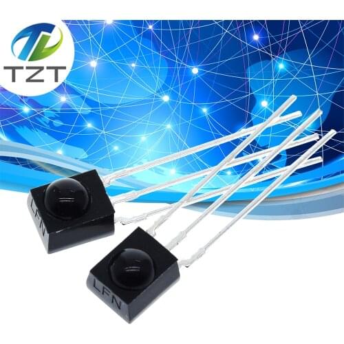 High Quality 10Pcs/lot IR Receiver 38 kHz Remote Infrared Radiation Module TSOP4838 DIP-3