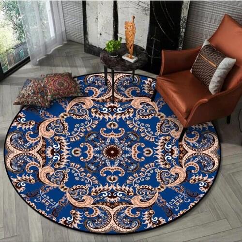 Classic Mandala Printed Carpets for Living Room Modern Bohemia Bedroom Decor Area Rugs Prayer Floor Mats Soft Non-slip Tapestry