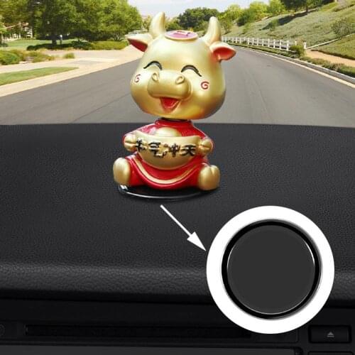 Round Car Dashboard Perfume Mat Anti-Slip Silicone Mat Storage Mat Pads Non-Slip Pad For Phone Key Holder