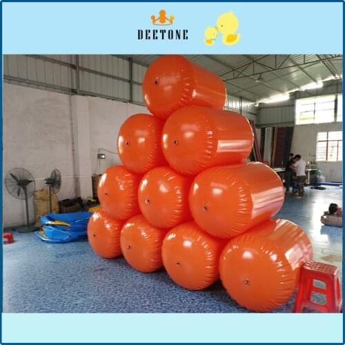 Round shape swim buoy inflatable buoy advertising water buoy floating buoy