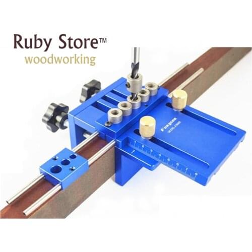 New Upgraded High Precision Dowelling Jig With 5 Metric Dowel Holes(6mm,8mm,10mm) For Very Accurate Woodworking Joinery