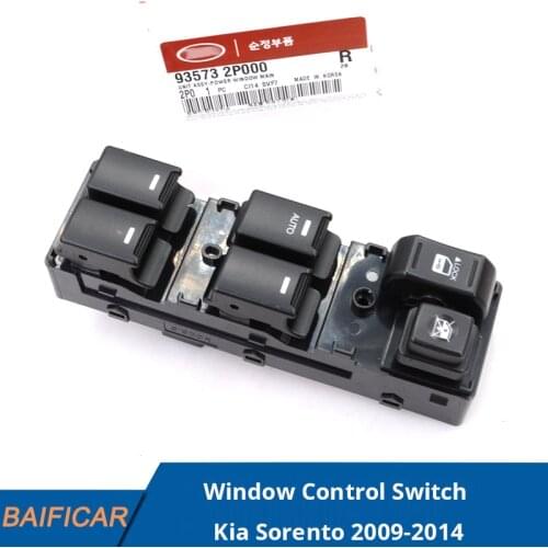 Baificar Brand New Genuine Front Left Window Control Switch Mirror Switch 93573-2P000 93574-2P010 For Kia Sorento 2009-2014