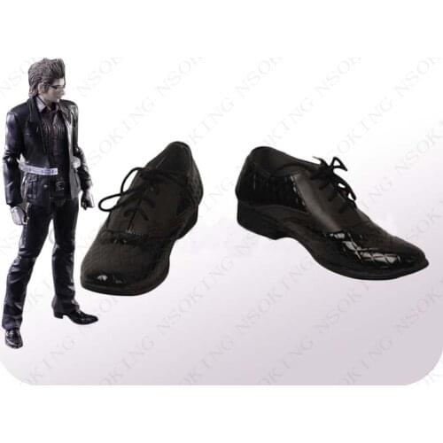 Final Fantasy XV Ignis Stupeo Scientia Boots Anime Cosplay Shoes