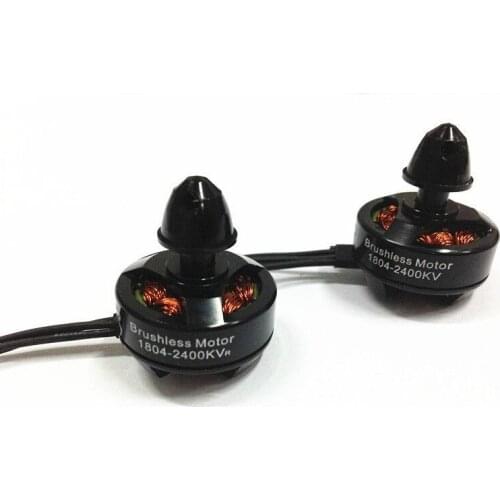 Pair 2PCS ZMR Brushless Motor 1804 KV2400 for 220 240 Blackout Mini Quadcopter