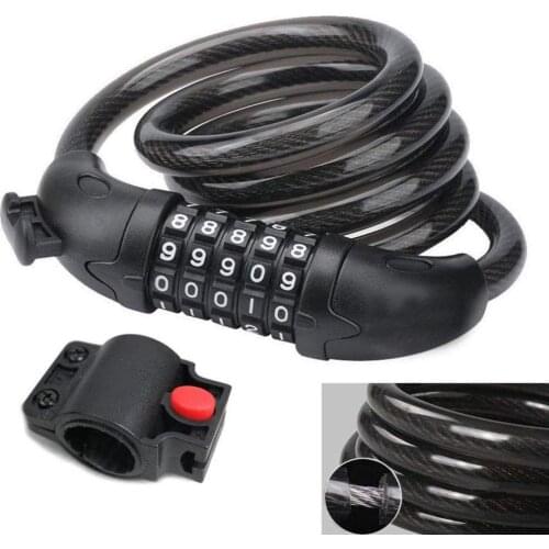 Anti-theft Portable Code Lock for Ninebot MAX G30 KickScooter for xiaomi m365/m365 pro electric scooter Lock bike accessories