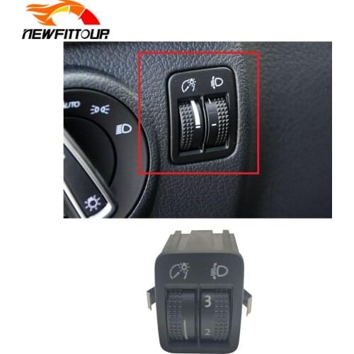 Car Dashboard Brightness Dimmer Headlight Adjustment Control Switch for VW Tiguan 2008-2015 Car Accessories