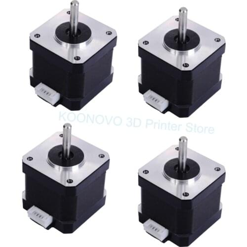 17HS4401 Stepper Motor 17HS3401 1PC Koonovo 3D Printer Accessories 42--40mm/34mm Nema 17 CE Certification for Ender 3/CR-10
