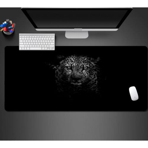 Super Domineering Dark Tiger Mouse Pad High Quality Best-selling Natural Rubber Speed Animal Pad PC Computer Game Lock Edge Mats