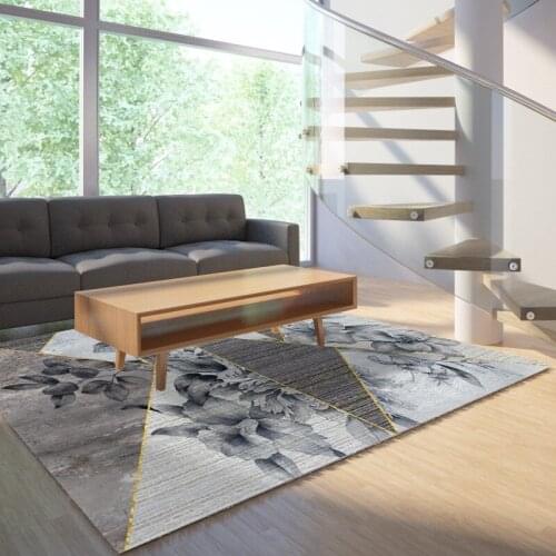 Reese Velvet Lint Free Carpet Living Room Bedroom A Touch Of Abstraction Decor Area Rug Restaurant Anti Slip Washable Customable
