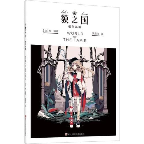 Japanese Animation Comic picture illustration Book Fantasy world art books