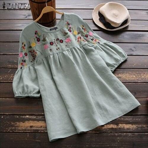 ZANZEA Women's Short Shirts