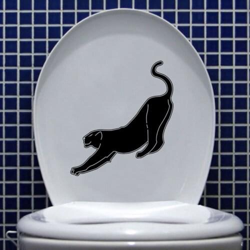 Animal Fashion Hoome Decoration Accessories Vinyl Wall Sticker Toilet Decal 6WS0115