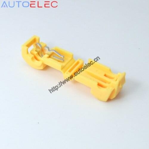 100Pcs 87826 12-10 AWG model-T Scotch Lock Quick Splice Wire Connectors Terminals For Crimp Electrical Car Audio