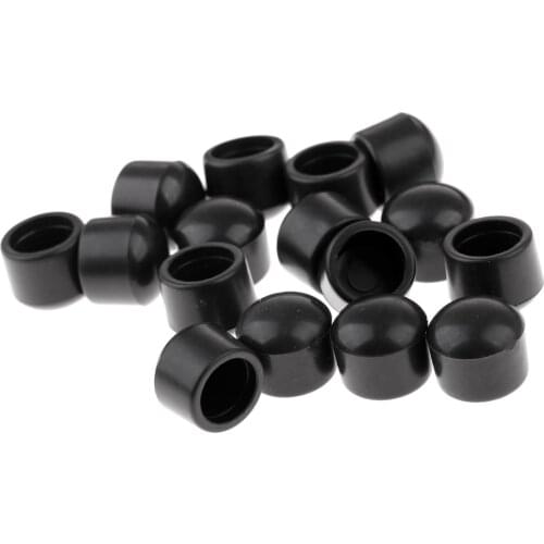 16 Pack Foosball Rod Cover End Caps Replacement, Universal 5/8 inch Foosball Soccer Table Football Accessories
