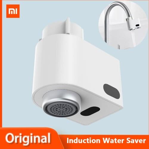 2021 Original Xiaomi Xiaoda Induction Water Saver Smart Sensor Automatic Water Saver Tap Kitchen Energy Saving Nozzle Tool