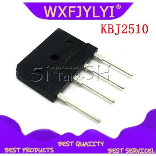 5PCS KBJ2510 GBJ2510 25A 1000V BRIDGE RECTIFIER new and original IC