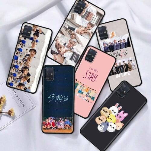 Phone Case For Samsung Galaxy A51 A71 A21s A31 A41 A11 A01 A91 A42 A12 A52 A72 Soft Cover Coque Funda Stray Kids