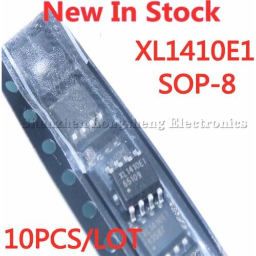 10PCS/LOT XL1410 XL1410E1 SOP-8 2A 18V 380khz step-down DC power converter chip In Stock