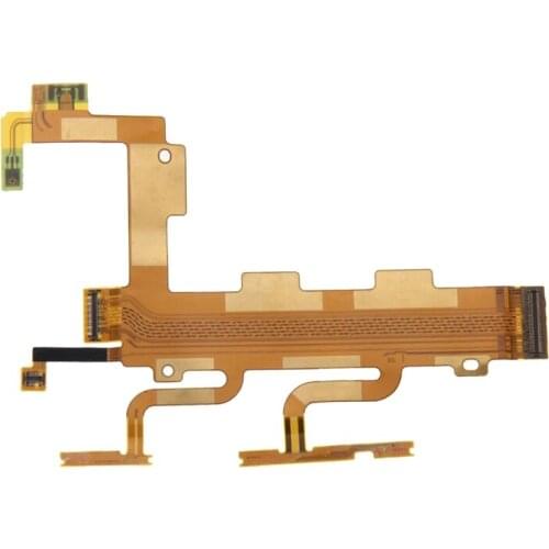 IPartsBuy Power Button & Volume Button & Microphone Ribbon Flex Cable Replacement for Sony Xperia C3