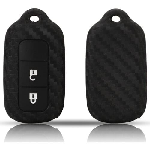 Kutery 2 Buttons Remote Car Key Case Silicone Protect Shell For Toyota Verso Highlander Camry YARiS L X 2015