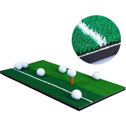 60x30cm Outdoor Indoor Golf Mat Training Practice Hitting Faux Turf Grass Pad Golf Mat Training Practice Hitting Faux Turf Grass
