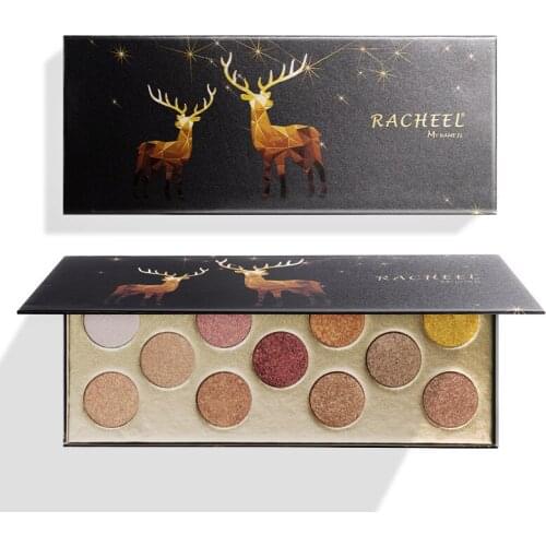 Shimmer 11 Color Soft Eye Shadow Matte Palette Mashed Potato Wet Shadow Powder Smoked Makeup Brightening Flash Earth Tone