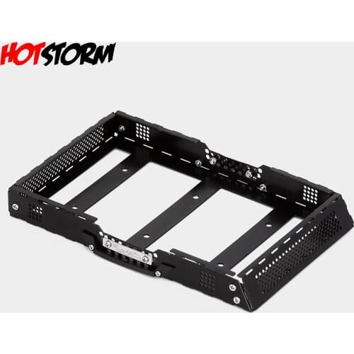 Metal Roof Rack Luggage Carrier 100*64mm for 1/24 RC Crawler Car Axial SCX24 AXI00002T1 AXI00002T2 2019 Jeep Wrangler JLU CRC