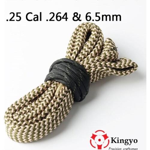 Boresnake Cleaner .25 Cal .264 Caliber & 6.5mm Bore Snake Rifles Pistol Cleaning