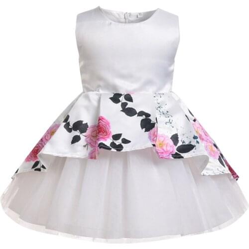 Baby Girls Dress 2019 Formal Princess Clothes Clothing Toddler Party Dresses For Girl 2 3 4 5 Years Old Evening Wedding Costumes