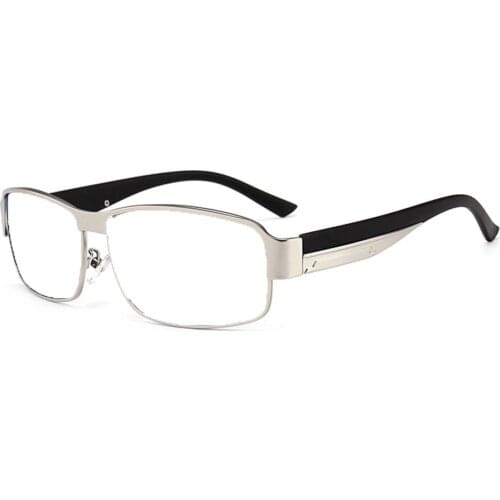 Rectangular Classic Men Wide Face Reading Glasses +0.75 +1 +1.25 +1.5 +1.75 +2 +2.25 +2.5 +2.75 +3 +3.25 +3.5 +3.75 +4