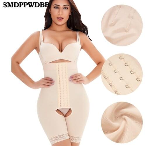 SMDPPWDBB Plus Size Women Full Body Shapewear Underbust Slimming Mid thigh Shaper Tummy Control Seamless Postpartum Body Girdle