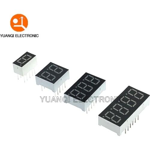 5pcs 0.36inch LED display 7 Segment 1 Bit/2 Bit/3 Bit/4 Bit/5 Bit Digit Tube Common Cathode / Anode Digital 0.36 inch 7segment